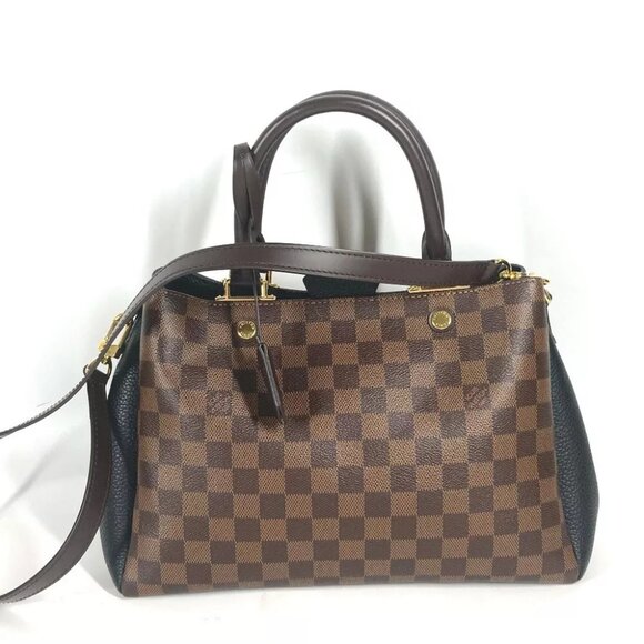 LOUIS VUITTON N41673 Damier Brittany Hand Bag 2WAY Bag Shoulder Bag Tote Bag - Picture 2 of 16